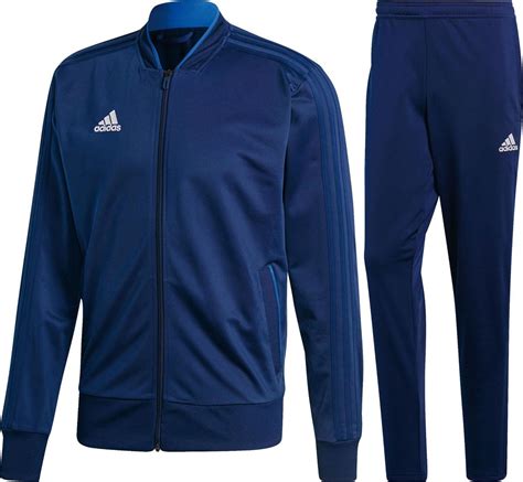 adidas trainingsjack heren blauw|adidas trainingspakken heren.